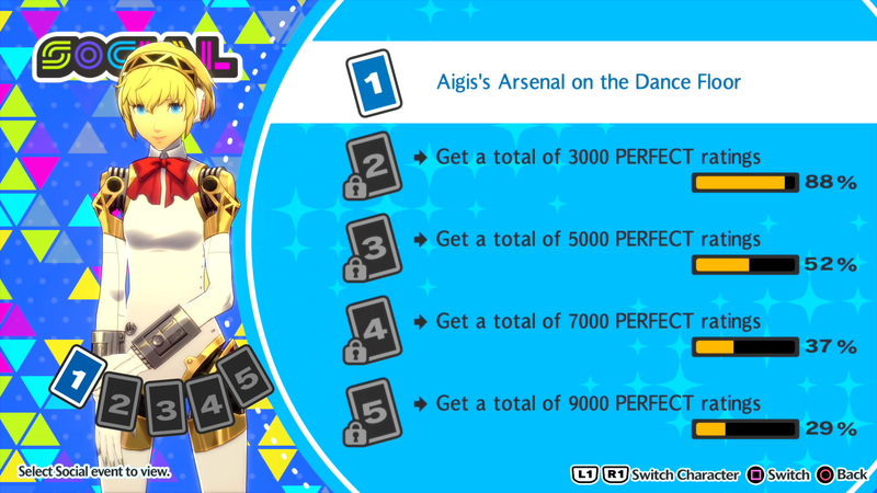 Aigis is a perfectionist, of course.